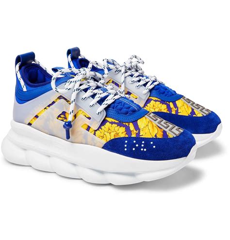 versace chain reaction bleu|versace chain reaction shoes cheap.